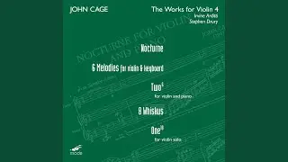8 Whiskus (Version for Violin) : No. 2, &mdash;