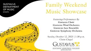 Family Weekend Music Showcase