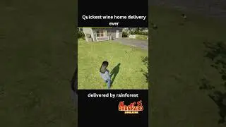 Quickest wine home delivery ever  #gaming  #drunkardsimulator #wine