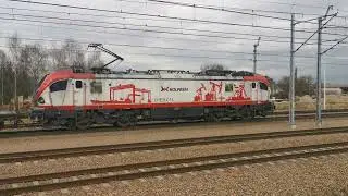 PESA Gama 111ed-014 Kolprem ze składem platform