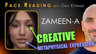 Decoding ZAMEEN-A's Face:  Signs of Creativity & Metaphysical Expression
