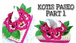 Merajut Kotis Paseo Motif Brokoli|| kotis besar