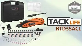 Электроинструмент TackLife - RTD35ACL - Вращающийся инструмент - 135 Вт - Распаковка