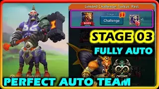 Lords Mobile Vengeful Centaur Stage 3 Perfect Team | Limited Challenge Tarkus Past Stage 3 Full Auto