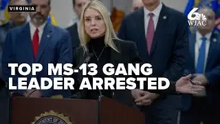 AG Pam Bondi announces arrest of top MS-13 gang leader