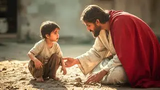 EL NIÑO ESTABA PERDIDO Y SOLO…JESÚS SE INCLINÓ ANTE ÉL Y LO RESCATÓ