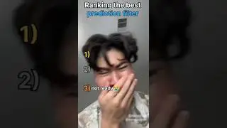 Ranking best prediction filter