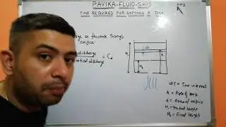 Time required for emptying a tank from bottom