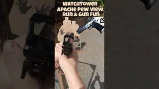 Watchtower Apache Pew View Run & Gun Fun #shoot #shootidpa #shootingsports  #practicalshooting