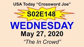 S02E148 USA Today Crossword 