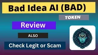 Review About Bad Idea AI (BAD) Token Also Check Legit or Scam ??