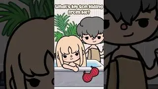 My Son And His Teacher Are Hiding A Huge Secret from Me 😨#tocaboca #tocalifeworld #shorts