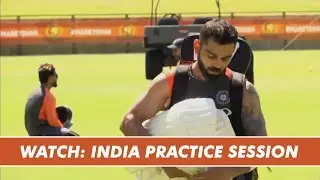 WATCH: India train at the WACA