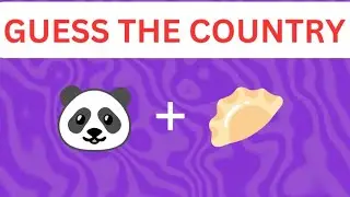 GUESS THE COUNTRY BY EMOJİ ONLY 🤯 | FUN QUİZ