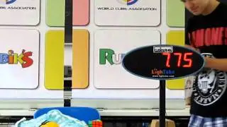 Ex Record Italiano Cubo di Rubik 7.75 secondi  Contardi Giovanni