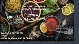 Colorful cup of Tea with X Rite and Phoenix: Prepare Ink Correctly with InkFormulation Software