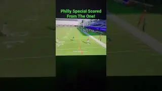 Philly Special Scored From The One Yard Line! 🏈 #madden23 #nfl #football #philly #eagles