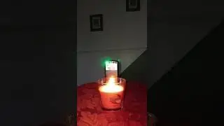 When the lights ✨️ flicker, 🕯 & dance, you know their is a presence. 🔥 👻