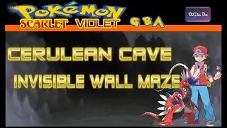 Pokemon Scarlet and Violet GBA Episode 9 | Cerulean Cave, aka Unknown Dungeon that is so Dangerous😱
