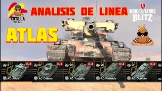 World of Tanks Blitz in Spanish | Atlas | Atlas Line Analysis | Hybrid Nation World of Tanks Blit...