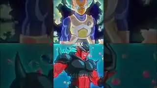 Dark Ki (Controlled) SSJB Vegeta VS Xeno Janemba - Anime Debate Battle #shorts