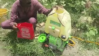 Rice Farming Spray Machine Pre-Check | Farmers Preparation Before Spray