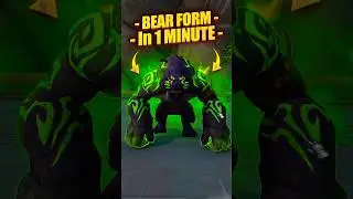 Best form for Guardian Druid in 1 Minute! #worldofwarcraft #guardiandruid #magetower