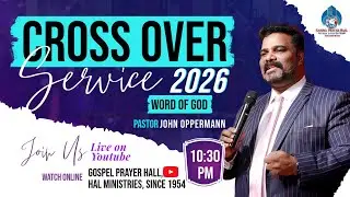 WATCH NIGHT SERVICE | 10:30 AM | Pastor John Oppermann | 31st- December - 1st January 2025