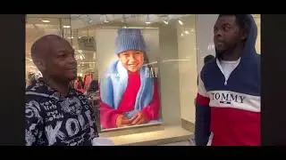 (YSL) Lil  Woody & Yak Gotti run into each other at Atlanta Mall 