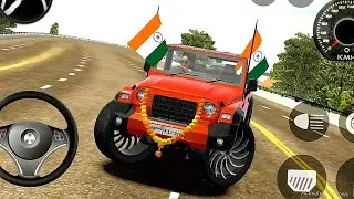 LIVE STREAM GAME 🔥 Modified Mahindra Thar Driving 3d 😈 Indian Car Simulator 3D Android Gameplay #1