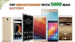 Top 5 Best Long Battery Smartphones With 5000 mAh  | All Specs And Features | India