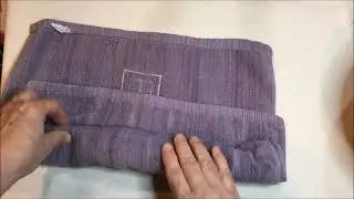 Blocking a swatch