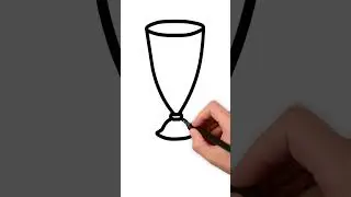 How to Draw Trophy | Easy Drawing for Kids | Step by Step | KidsTube