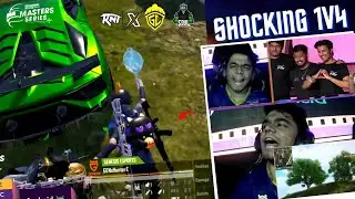 Hunterz INSANE 1v4 Clutch 💀 RNTX 32 Point Game | SOUL, GODL, OG BGMS Highlights