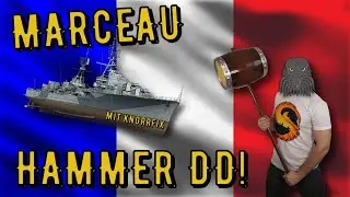World of Warships Legends - MARCEAU - Tier 8 - Hammer DD! [DE/ENG gameplay]