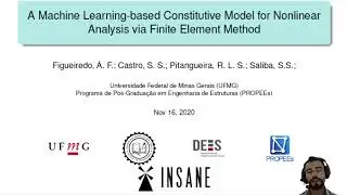 A Machine Learning-based Constitutive Model for Nonlinear Analysis viaFinite Element Method