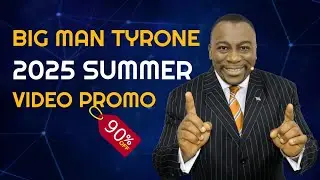 Big Man Tyrone's Video Promo Is Back! 90% Off. 200 Spots Only.