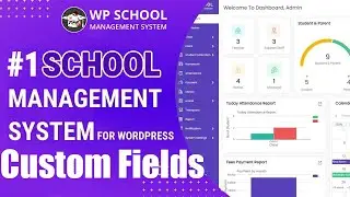 Custom Fields in WordPress School management system