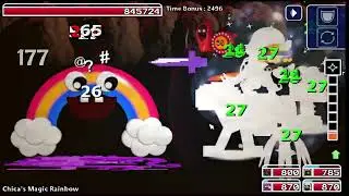DEFEATING MRS.RAINDOW IN FNAF WORLD REFRESH