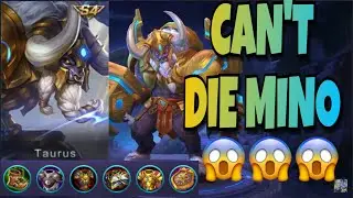 Minotaur Trick CAN'T DIE Gameplay - Mobile Legend #3