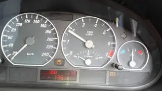 Bmw e46 330ci Cabrio 0-100 km/h