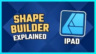 Shape Builder Tool for Beginners | Affinity Designer IPAD