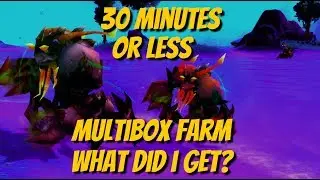 WOW Zomstrok Multibox Farm | 30 Minutes or Less Series | Sub Challenge Reminder
