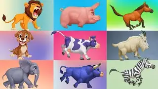ABC Animal Sounds Song for Kids | Learn Animal Names & Sounds