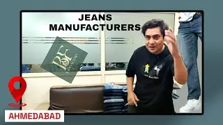 REDBEAR JEANS: From Thread to Fit 💥AHMEDABAD MANUFACTURERS #JeansProduction #QualityCraftsmanship