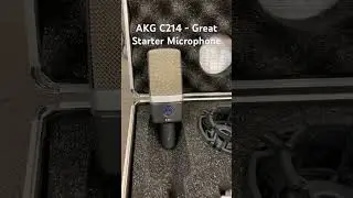 Great Starter Mic : AKG C214 #homestudio #akg #recordingstudio