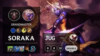Soraka Jungle vs Lee Sin - EUW Grandmaster Patch 10.15