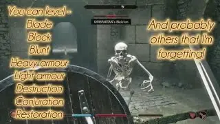 How to level skills EASY - Oblivion Remastered (XBOXONE)