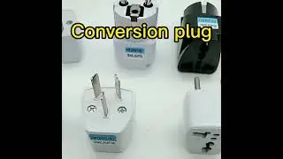 A good helper for global travel, conversion plug，#plug #travel #socket #conversionplug
