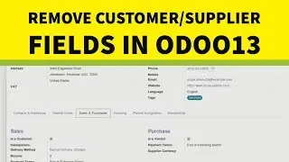 Customer-Supplier fields on res partner is Removed in Odoo13